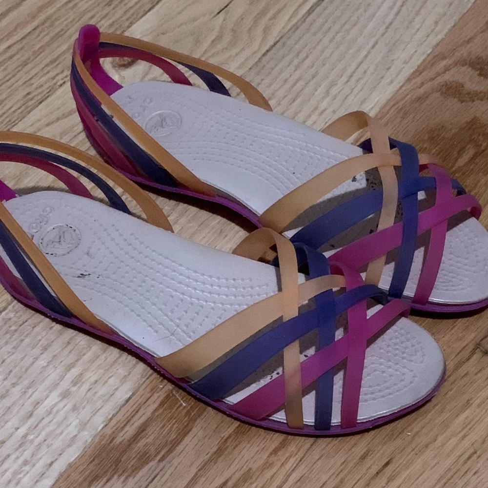 Strappy Multicolor CROCS Sandals